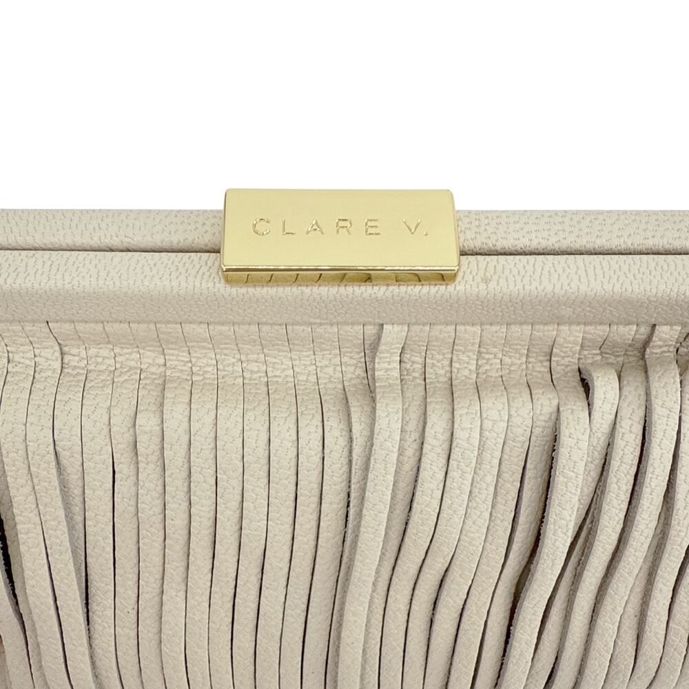 CLARE V. Fran Fran Bag in Cream - Picture 7 of 16